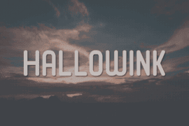 Hallowink Font