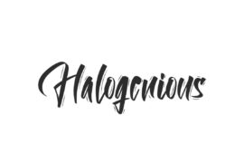 Halogenious Demo Font
