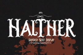 Halther Font