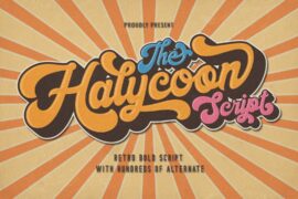 Halycoon Font Family