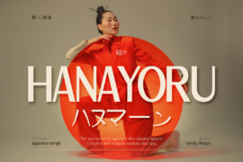 Hanayoru Demo Font
