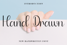 Hand Drawn Font