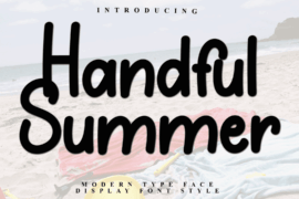 Handful Summer Font