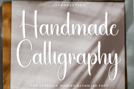 Handmade Calligraphy Font
