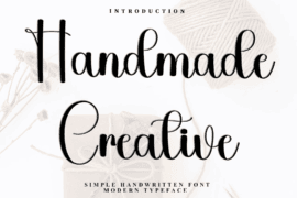 Handmade Creative Font