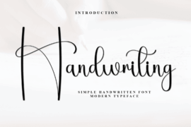 Handwriting1 Font