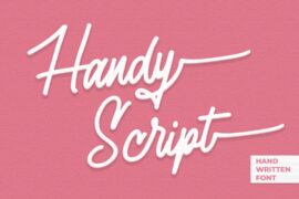 Handy Script Font