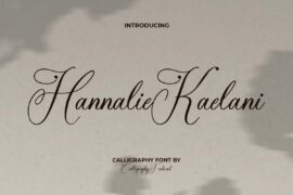 Hannalie K Demo Font