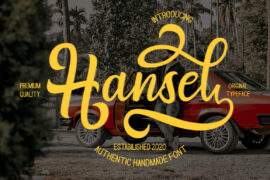 Hansel Script Font