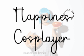 Happines Cosplayer Font