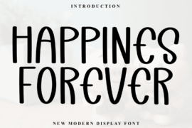 Happines Forever Font