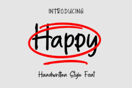 Happy Font