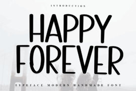 Happy Forever Font