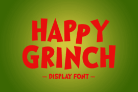 Happy Grinch Font