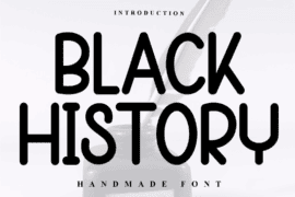 Happy History Font