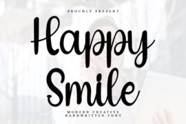 Happy Smile Font