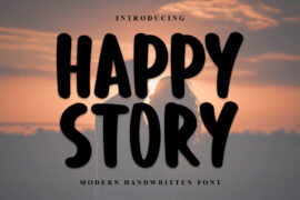 Happy Story Font