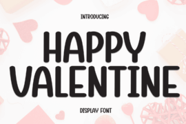 Happy Valentine Font
