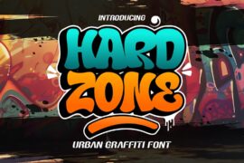 Hard Zone Font Family