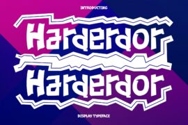 Harderdor Font