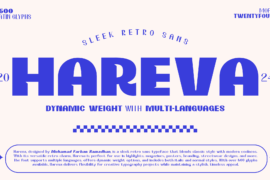 HAREVA Font