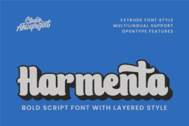 Harmenta Demo Font