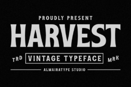 Harvest Font