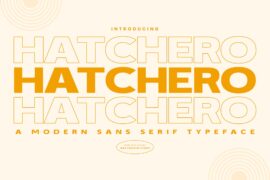 Hatchero Personal Use Font
