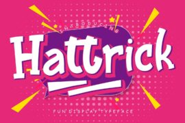 Hattrick Font