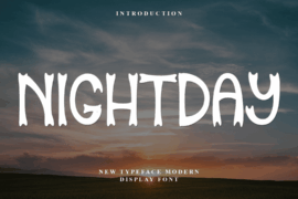 Haunted Nightday Font