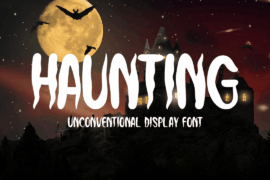 Haunting Font