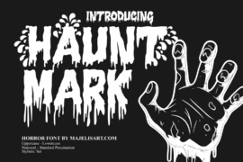 Hauntmark Font