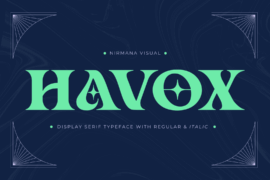 Havox Vintage Demo Font