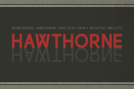 Hawthorne Font Family