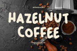 Hazelnut Coffee Demo Font