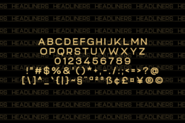 Headliners DEMO Font