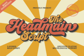 Headmain Demo Font
