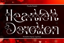 Heartfelt Devotion Demo Font
