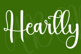 Heartly Font