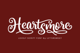Heartsmore Demo Font