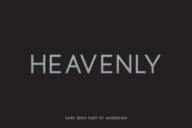 Heavenly ND Font