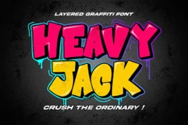 Heavy Jack Font Family
