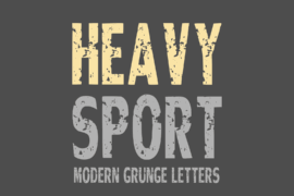 Heavy Sport Font