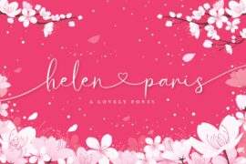 Helen Paris Script Font
