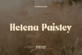 Helena Paisley Demo Font