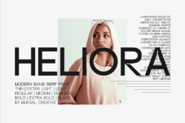 Heliora Font
