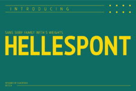 Hellespont Font Family