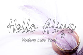 Hello Aliya Font
