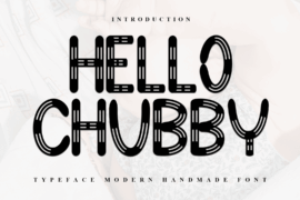 Hello Chubby Font