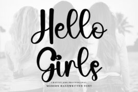 Hello Girls Font